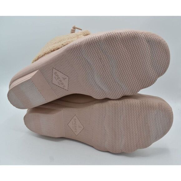 Sperry Top Sider Womens Size 9 Syren Gulf Sherpa Rose All Weather Duck Boots - Picture 9 of 11